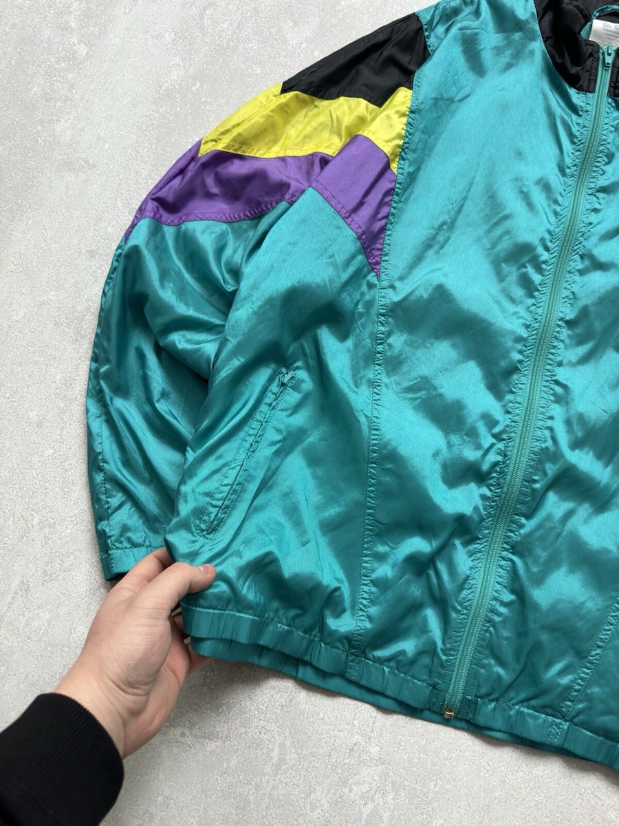 90s Vintage Adidas Nylon Track Top Olympic Jacket | eBay
