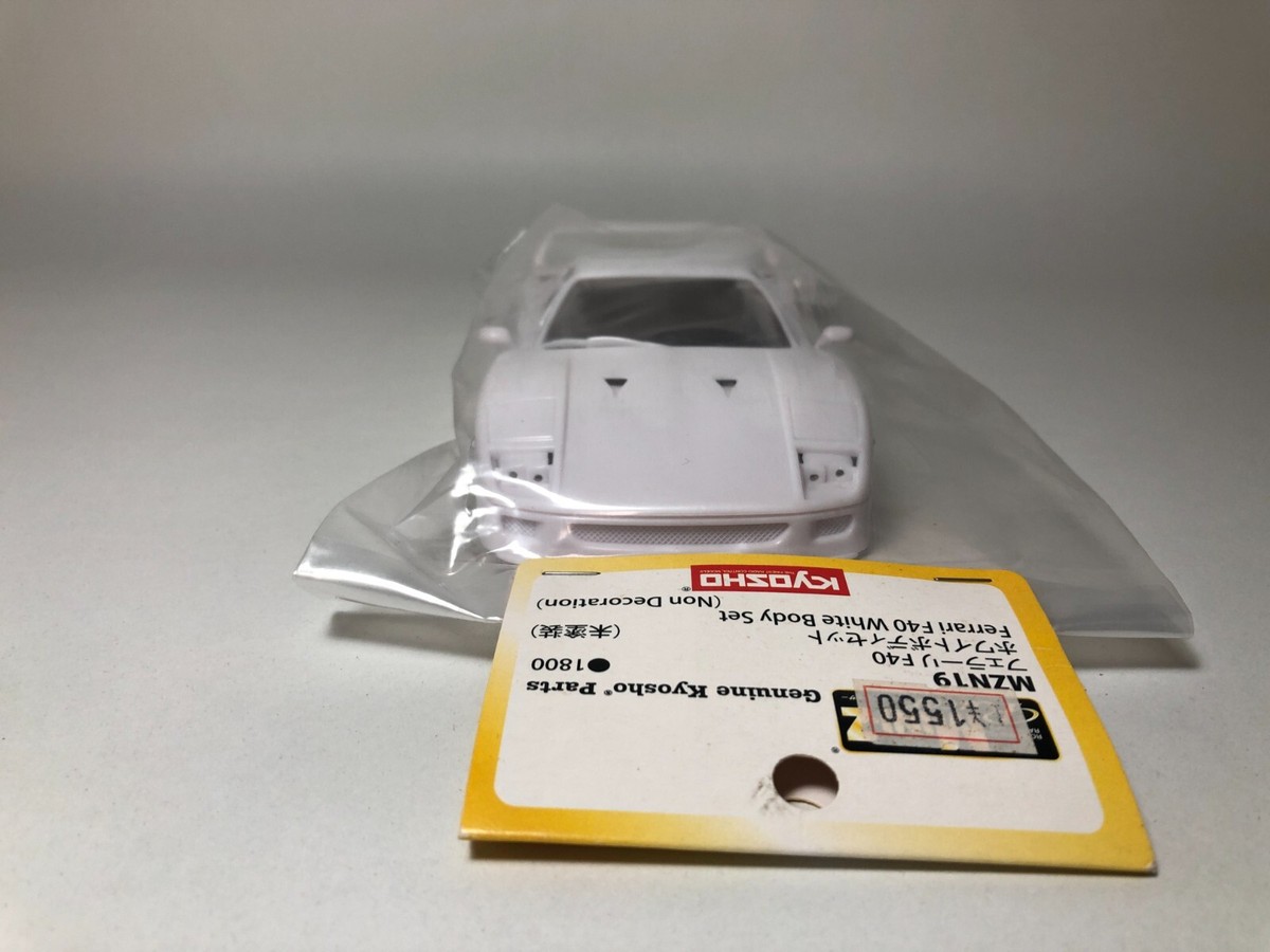 KYOSHO Mini-z Ferrari F40 White Body Set (Non Decoration) MZN19 | eBay