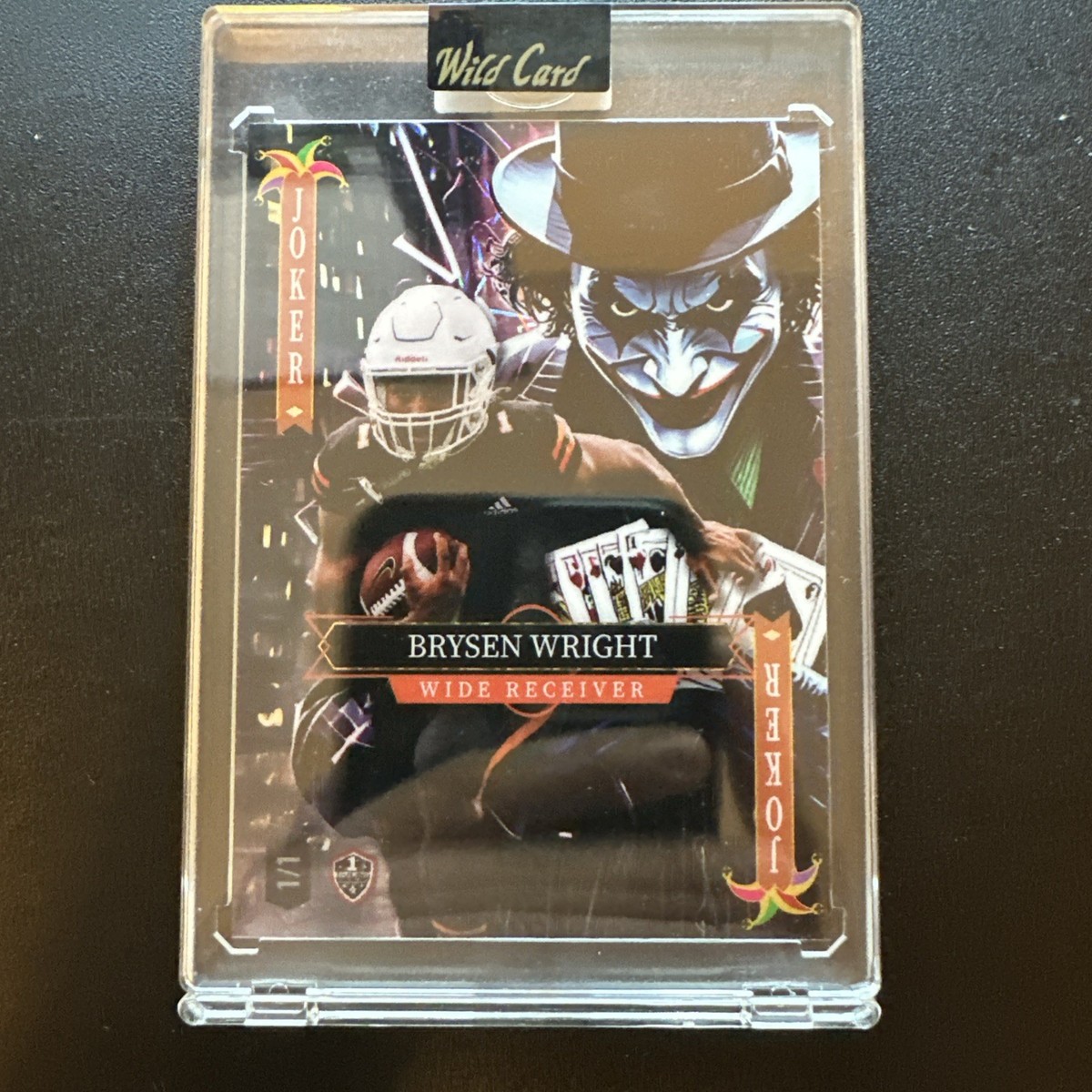 2025 Wild Card Multi Jokers Wild Joker 1st Rookie 1/1 - Brysen