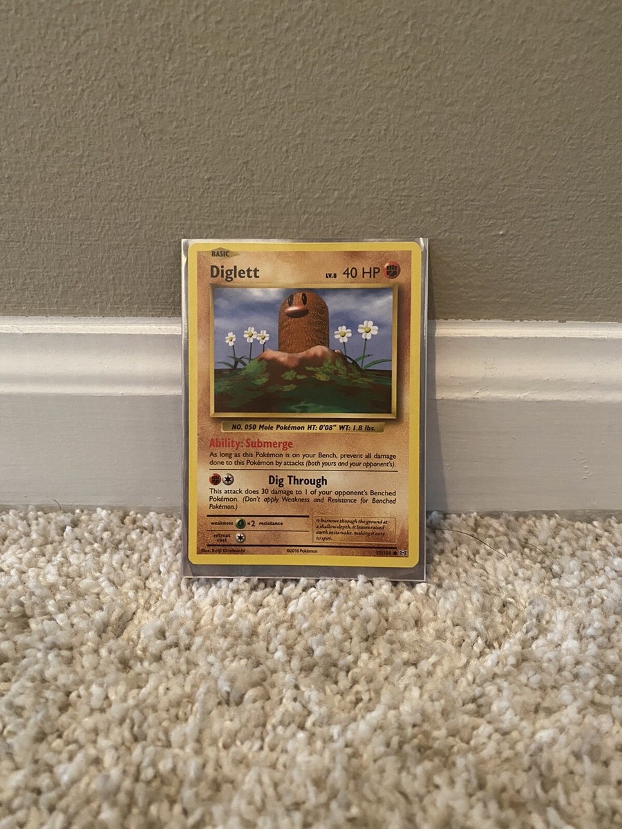 Pokémon (Super Rare) Diglett 55/108 year: 2016 Level: 8 NM | eBay
