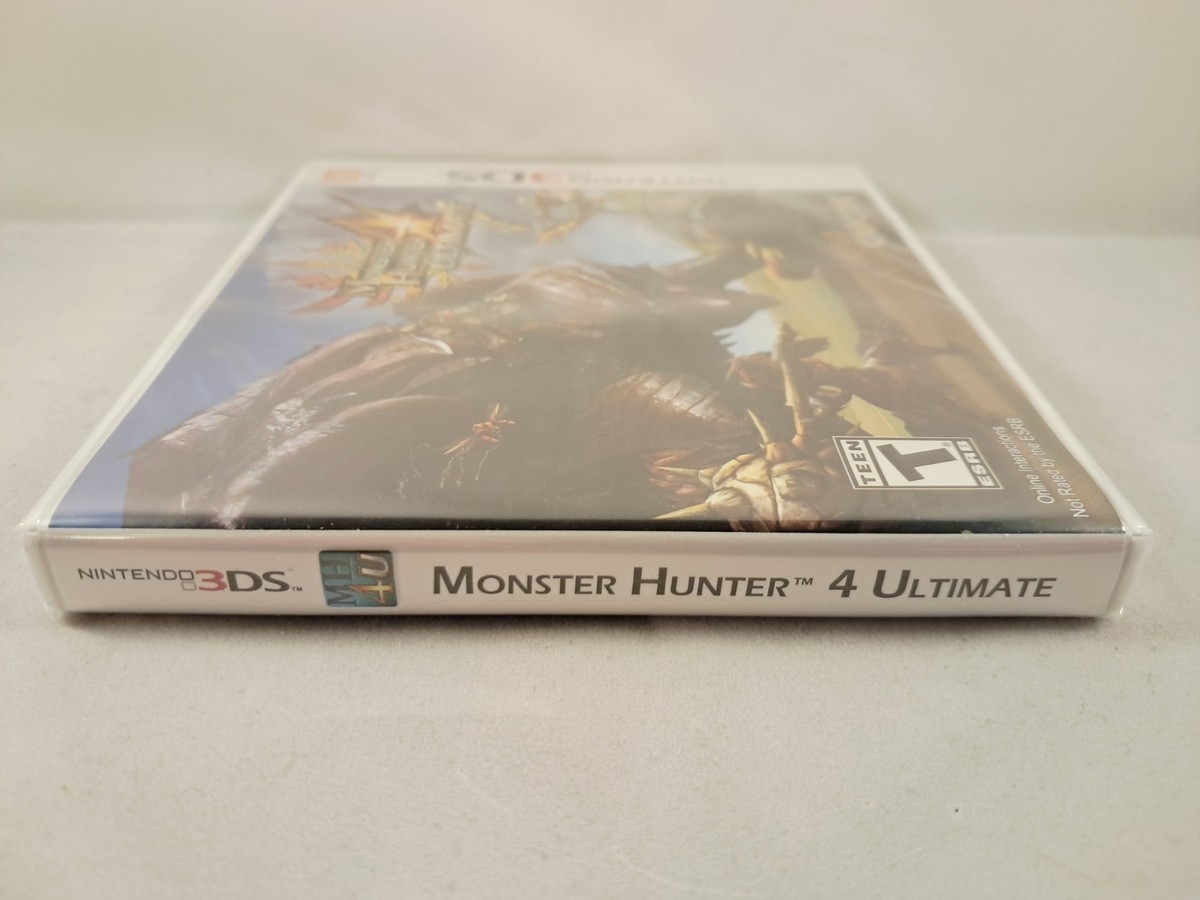 Monster Hunter 4 Ultimate Nintendo 3DS Brand New Factory Sealed