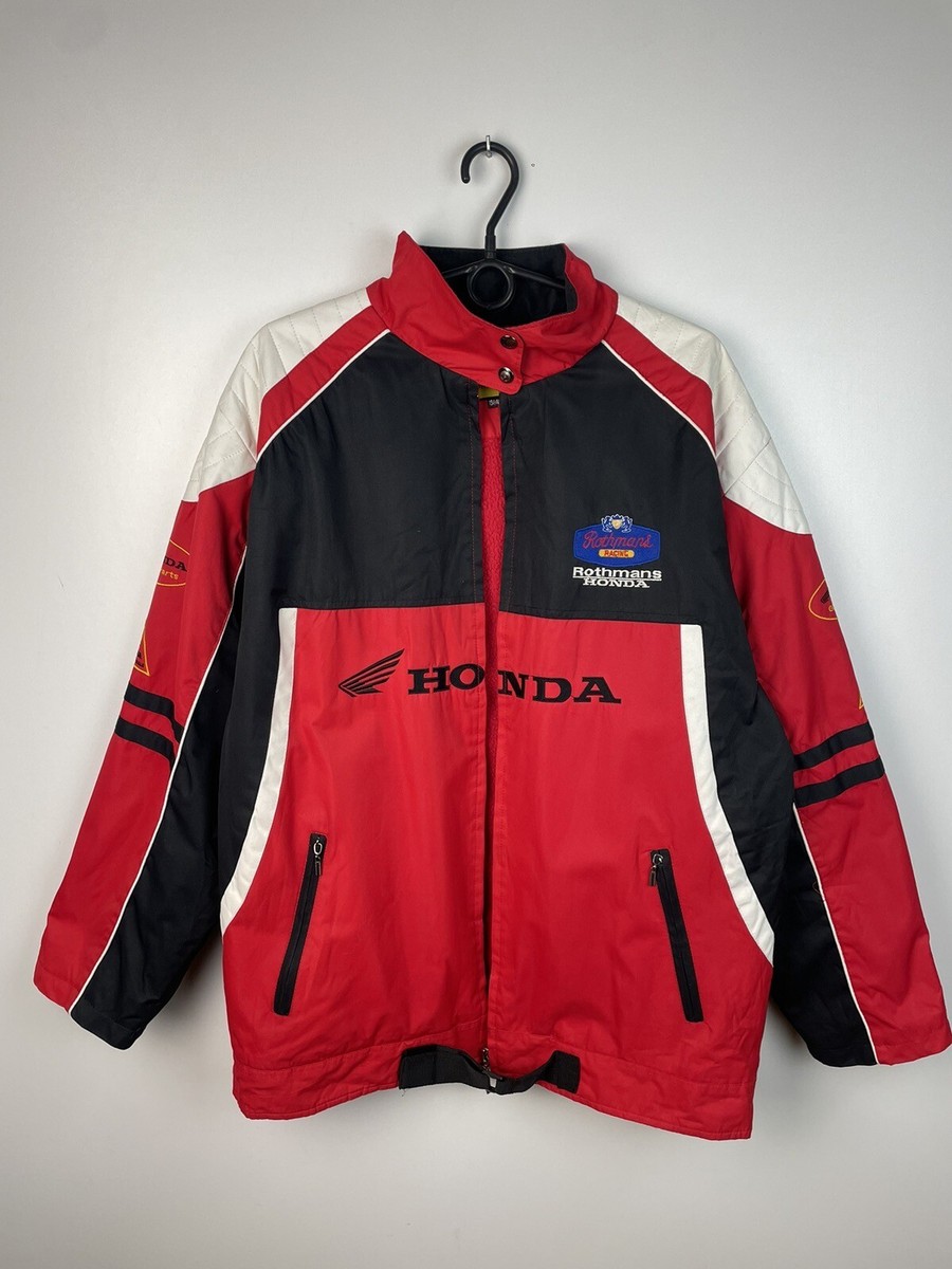 Honda Rothmans Racing Vintage Jacket Red Size XL | eBay