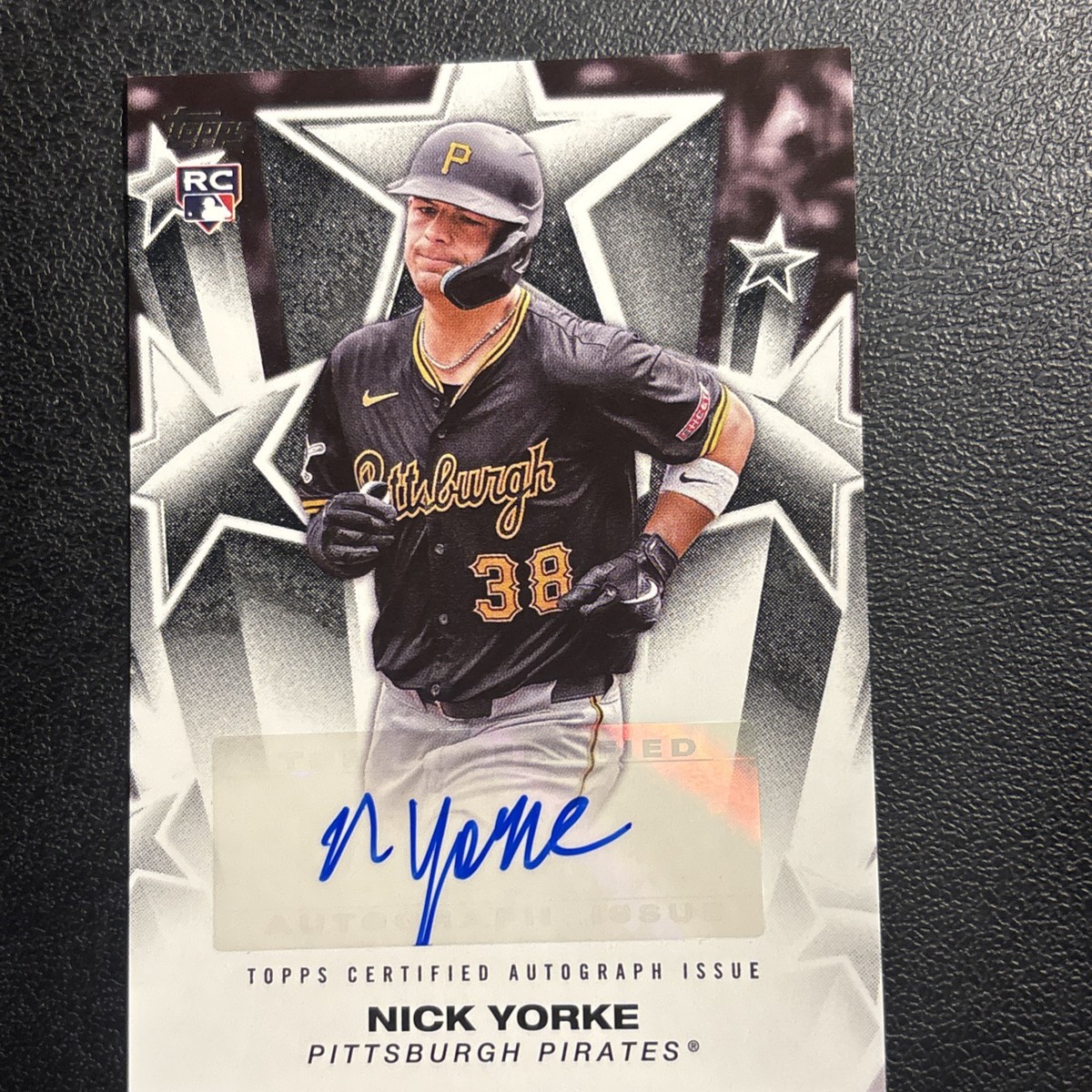 2025 Topps Series 1 NICK YORKE RC Baseball Stars Auto | eBay