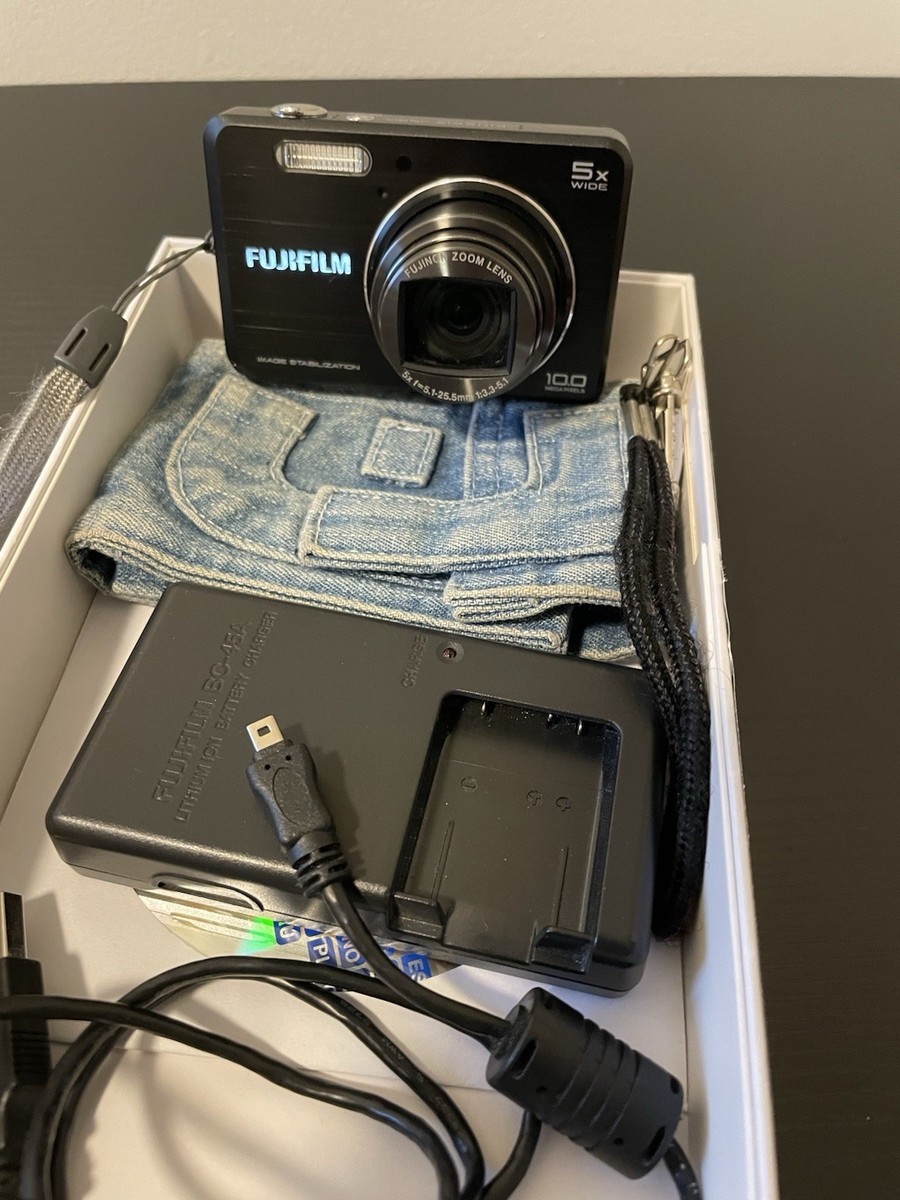 Fujifilm FinePix J Series J250 10.0MP Digital Camera - Black for