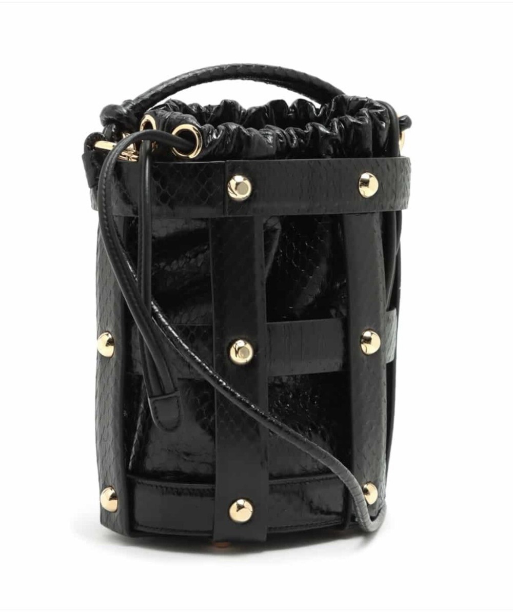 ✨ Salvatore Ferragamo Cage Bag Black Leather Limited Edition