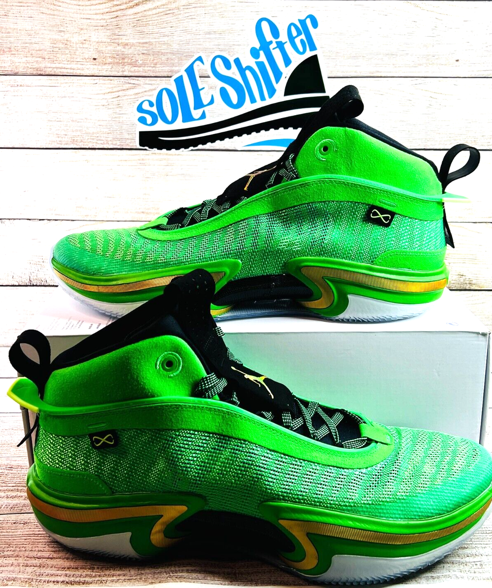NIKE AIR JORDAN XXXVI **GREEN SPARK** CZ2650-300 SIZE 17 NIB NO
