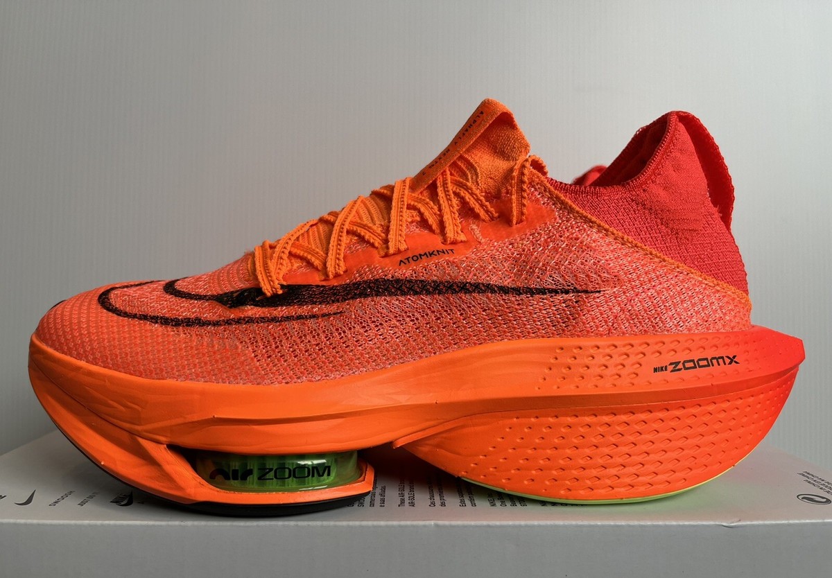 Nike Air Zoom Alphafly Next% 2 Orange Black DN3559-800 Women's 7