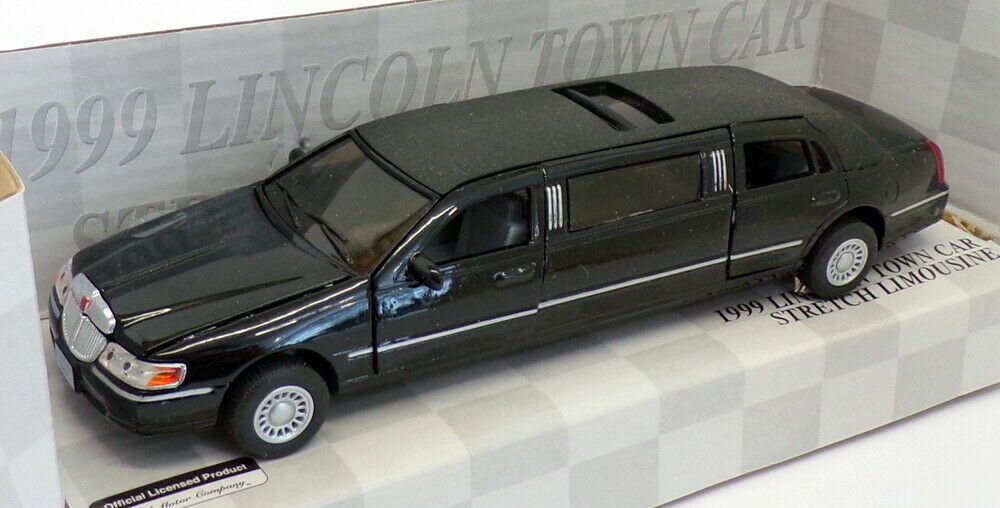 1999 Lincoln Town Car Stretch Limousine, Limo, Diecast Model Toy