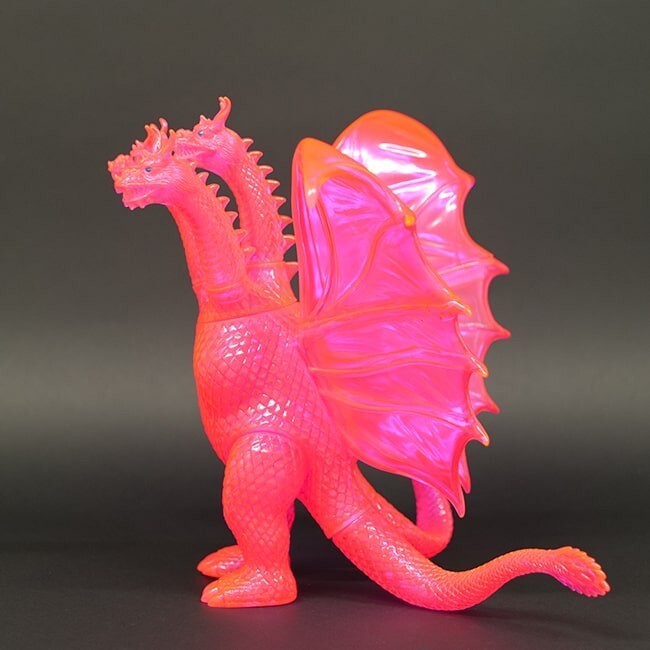 Godzilla Store Limited Marusan King Ghidorah (1964) Neon Pink ver