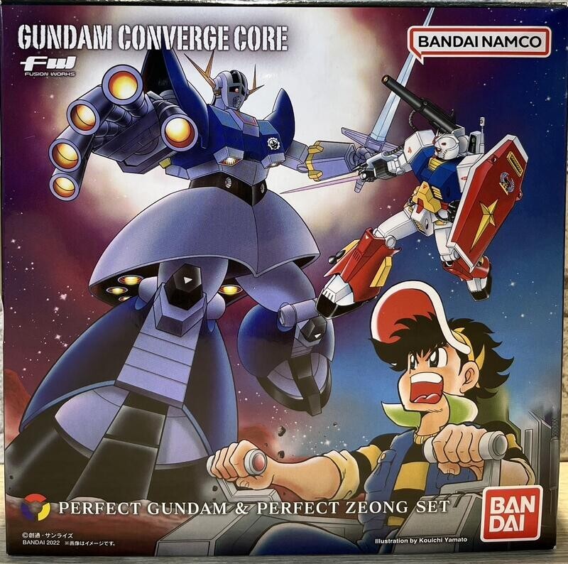 FW Gundam Converge Core Perfect Gundam & Perfect Zeong Set Bandai