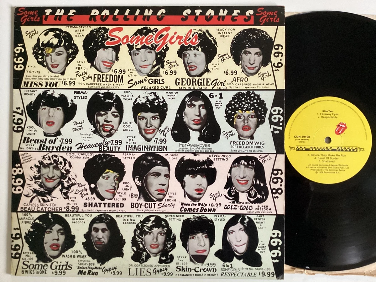 Rolling Stones Some Girls in Music Records for sale | eBay UK