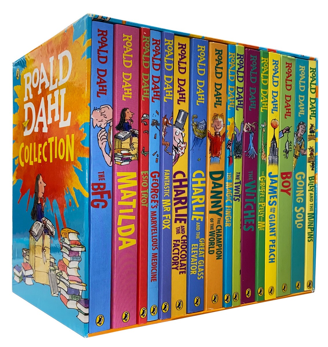 Roald Dahl Children's 16 Books Collection Box Set (ORIGINAL