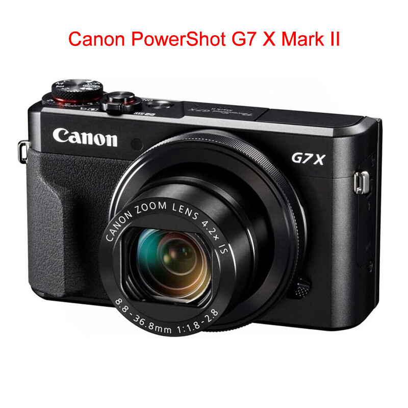 Canon PowerShot G7X Mark II Compact Digital Camera Touch Screen