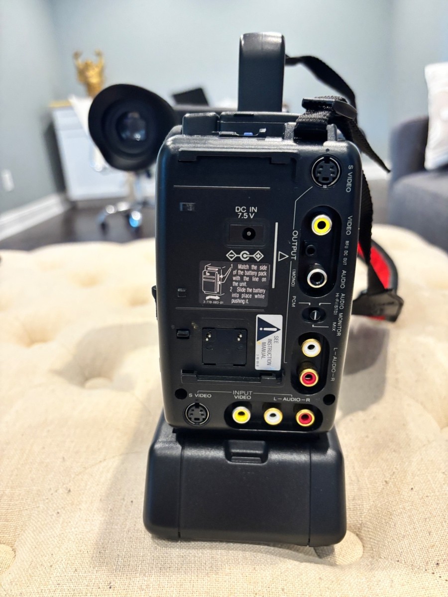 Sony CCD-V5000 Hi8 Video Camera Recorder Pro Camcorder w/ Case | eBay