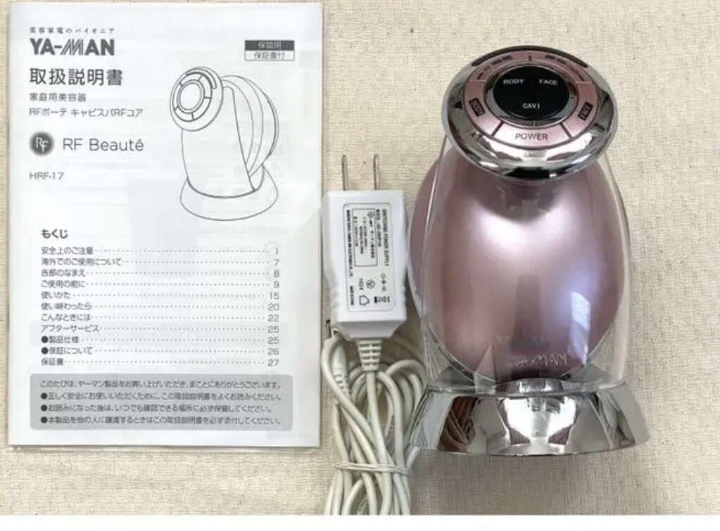 YA-MAN RF Beaute Cabispa Core HRF-17P pink Beauty Equipment Face