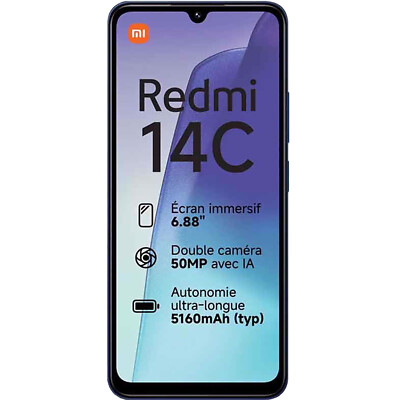 Xiaomi Redmi 14C 4G Starry Blue 128GB + 4GB Dual-SIM Unlocked GSM