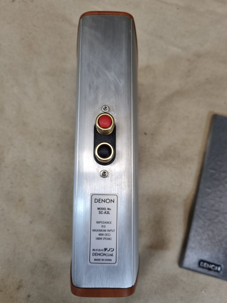 Denon SC-A3L Surround Speaker 100w Peak 40w IEC (Old RMS) 5.5