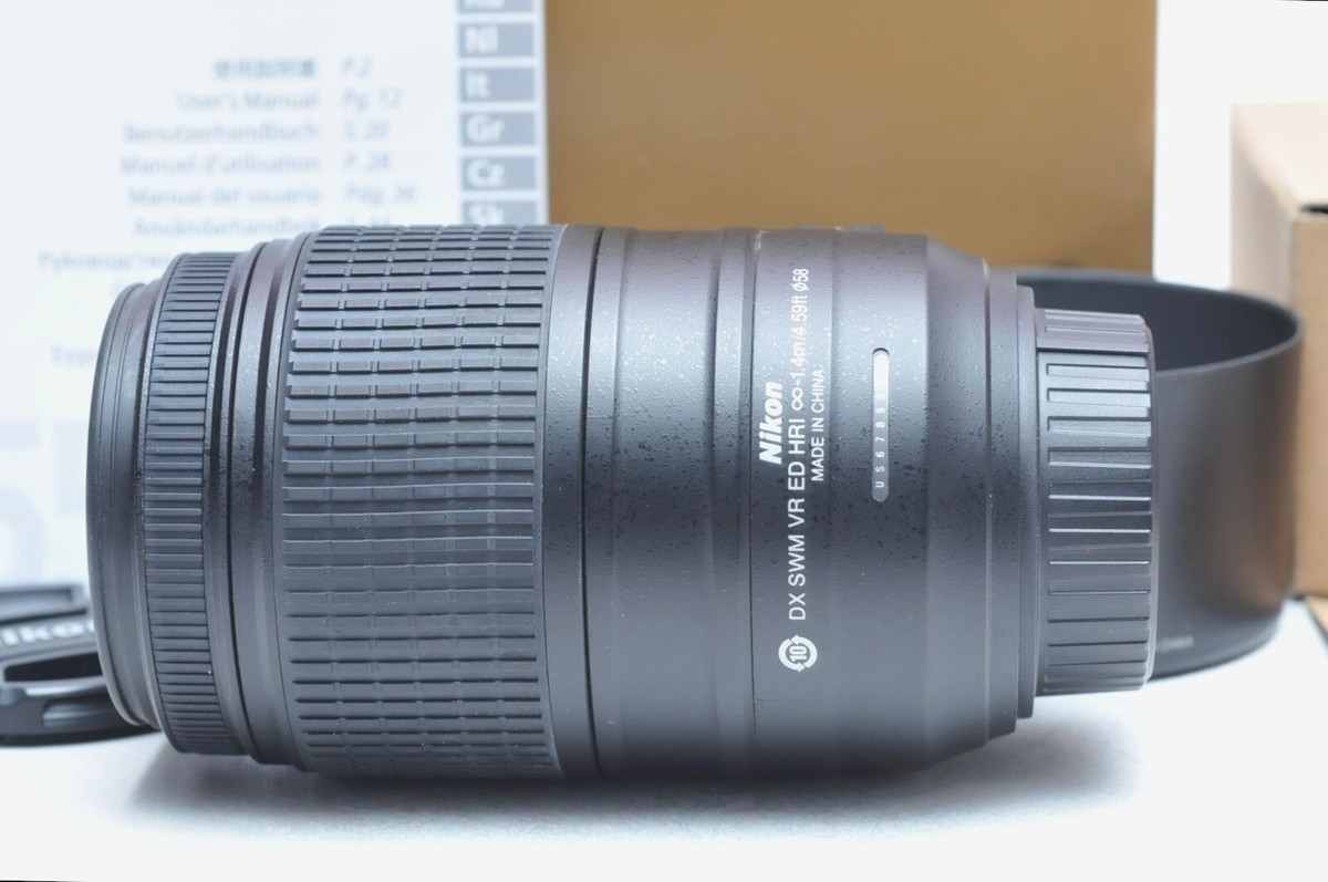 Nikon AF-S DX NIKKOR 55-300mm f/4.5-5.6G ED VR Lens | eBay UK