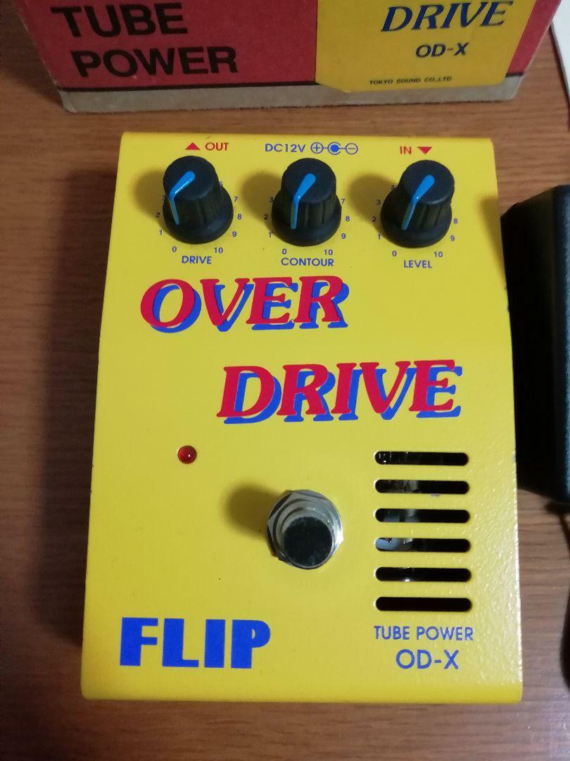 Guyatone FLIP OD-X Tube Power Over Drive Guitar Effect Japan