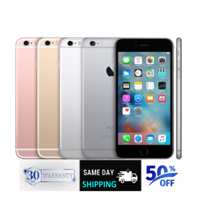 Apple iPhone 6s Gold/Space Gray 16GB 32GB 64GB 128GB Unlocked