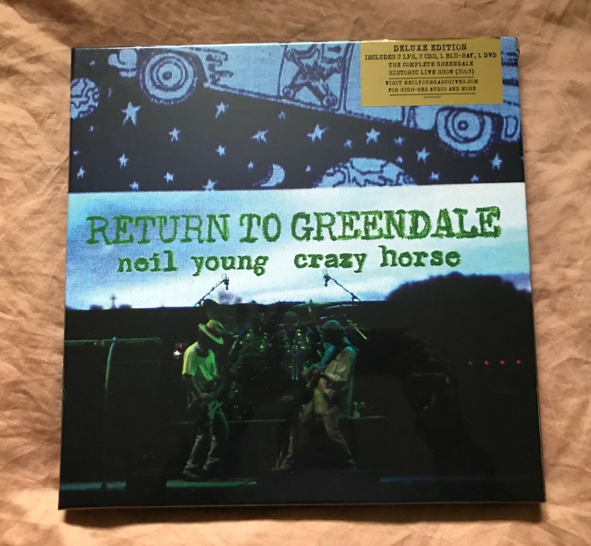 Neil Young & Crazy Horse Return to Greendale Deluxe 2LP/2CD/Blu