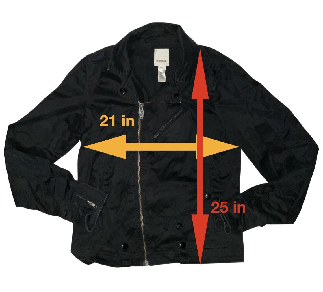 Diesel Jacket 90S ~ 00s Archive Riders Nylon Jacket Men's USED