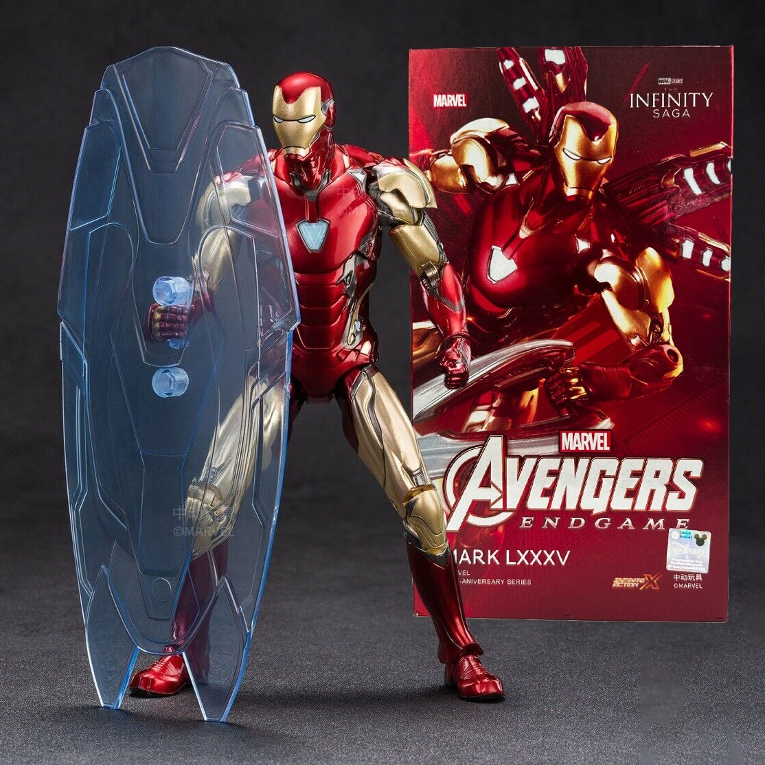 Marvel Avengers Endgame Iron Man Mark 85 MK85 Ironman Toy Action
