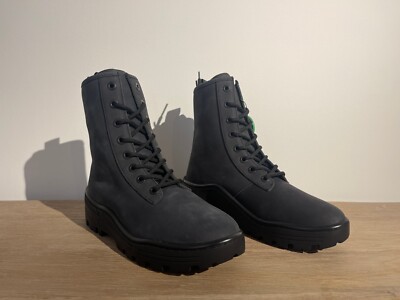Yeezy Season 5 Graphite Nubuck Combat Boots - Size 40 | eBay