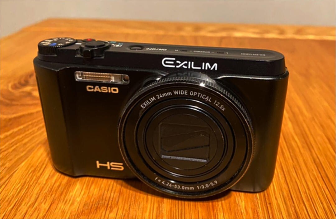 Casio EXILIM EX-ZR1000 BK 16.1MP Digital Camera Black High Speed