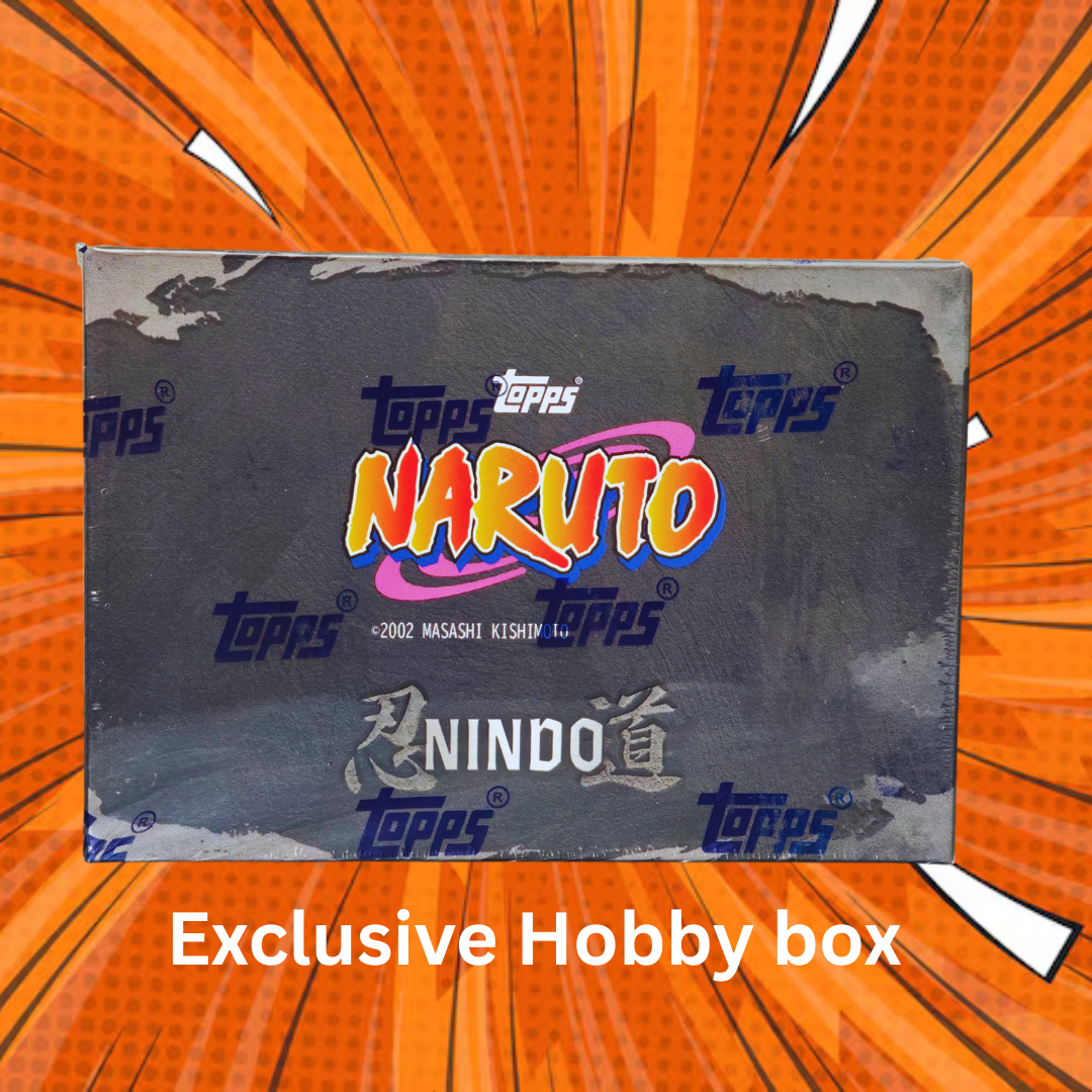 2025 Topps Naruto Nindo Hobby Box English | India Exclusive 2