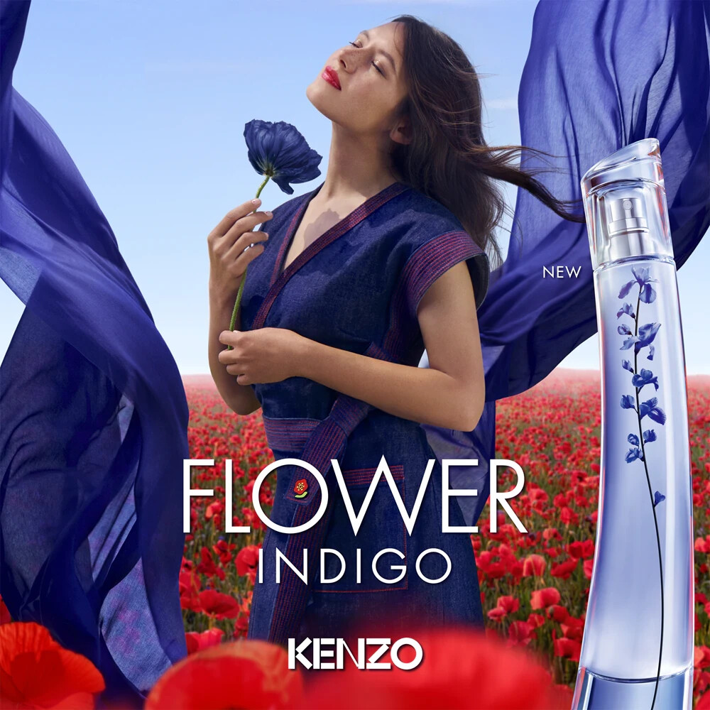 Kenzo Flower Ikebana Indigo 2.5 oz / 75 ml Eau de Parfum | eBay