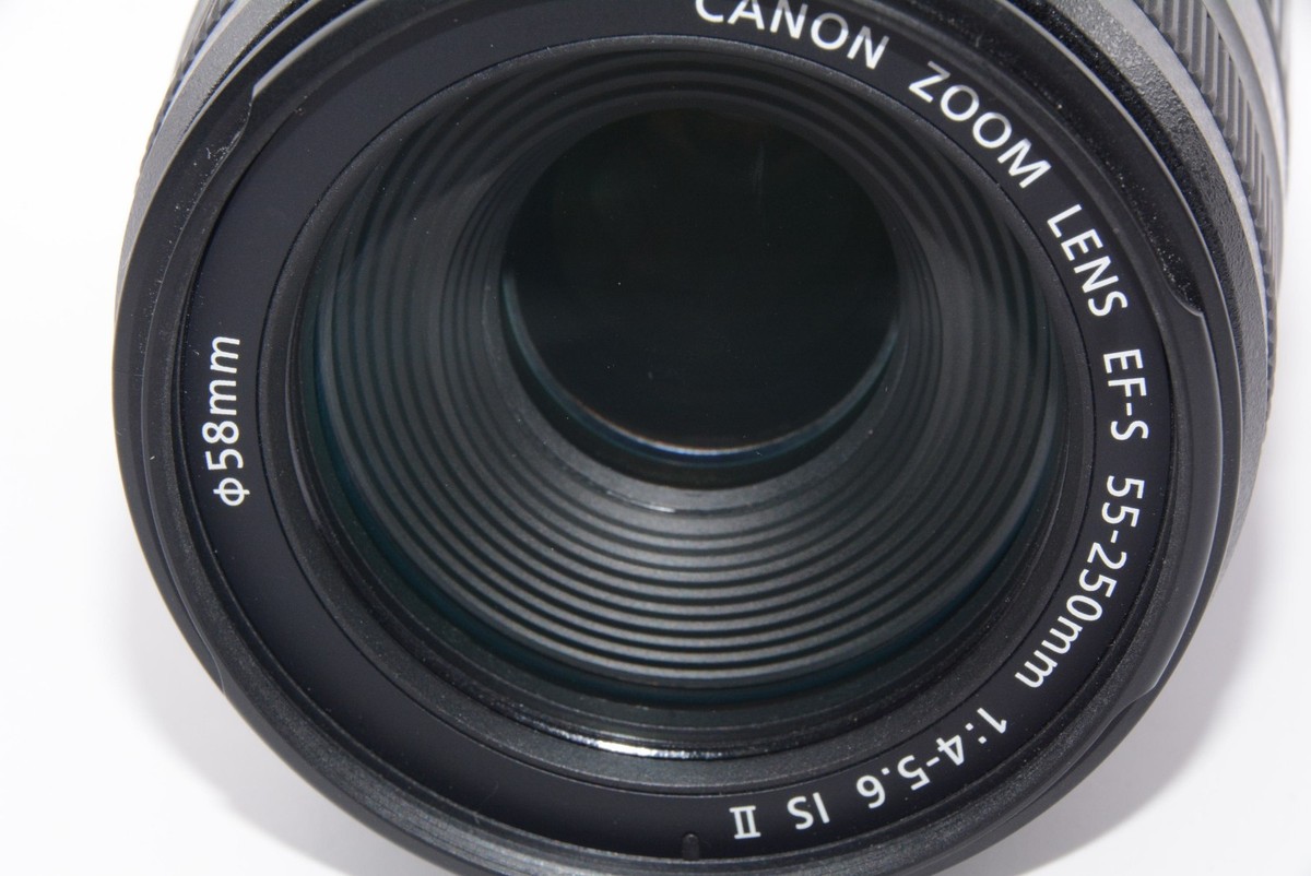N.MINT] Canon EF S 55-250mm f4-5.6 IS II Zoom Lens From JAPAN