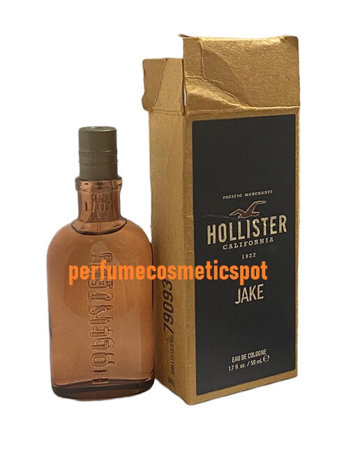 NEW JAKE by HOLLISTER CALIFORNIA 1922 FOR MEN 1.7 OZ 50 ML EAU DE