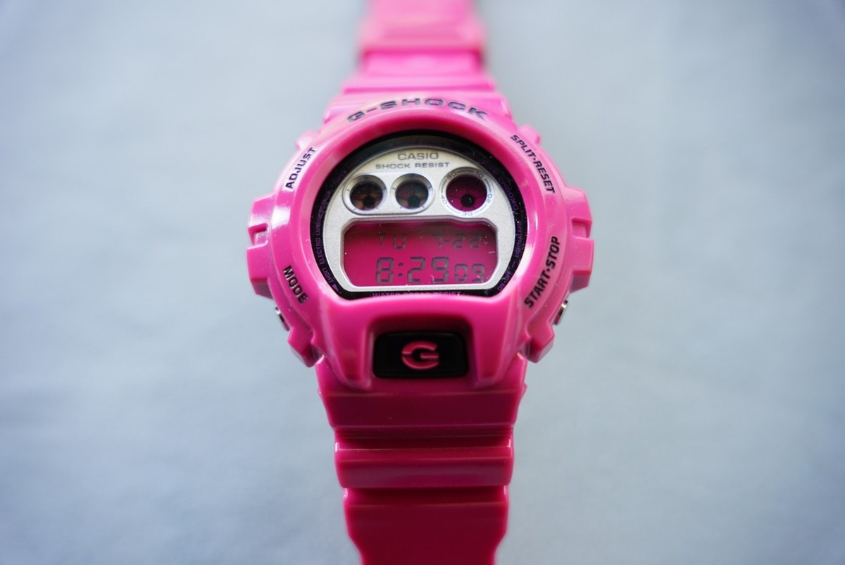 Casio G-Shock 1289 Men's Hot Pink DW-6900CS Crazy Colors Tested