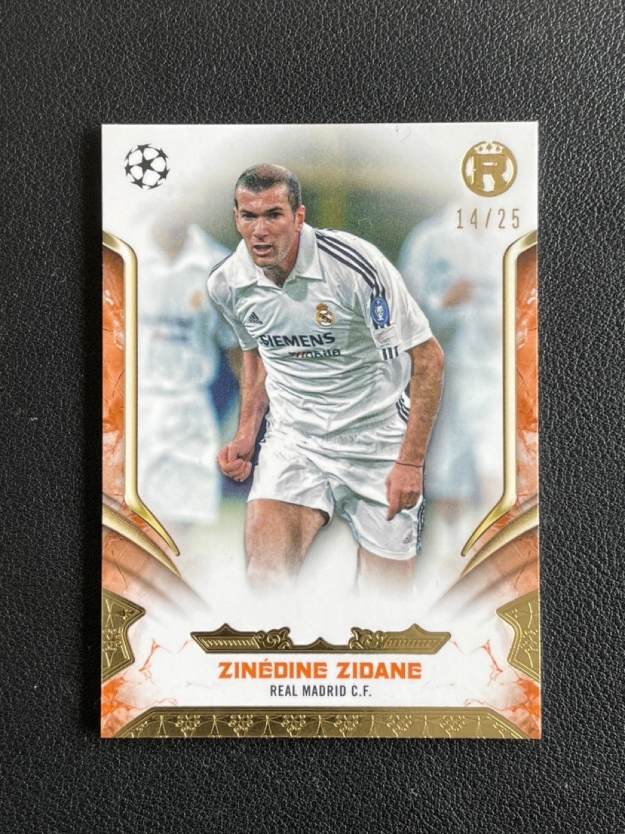 Zinedine Zidane 2024-25 Topps Reverence UEFA Club Competitions