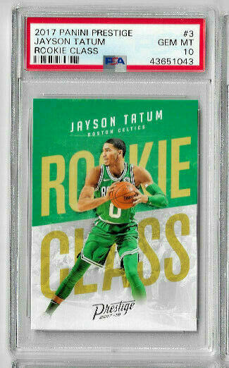 2017 Panini Prestige Jayson Tatum Rookie Class PSA 10 RC | eBay