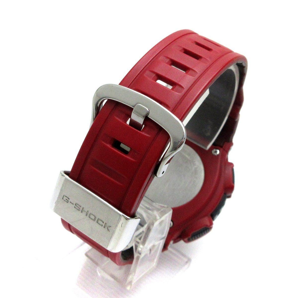 CASIO】Casio G-Shock Madman Men in Rescue Red Men's Radio Solar GW