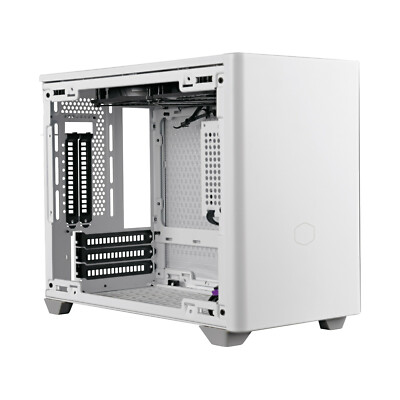 Cooler Master MASTERBOX NR200P White Mini-ITX Computer Case with