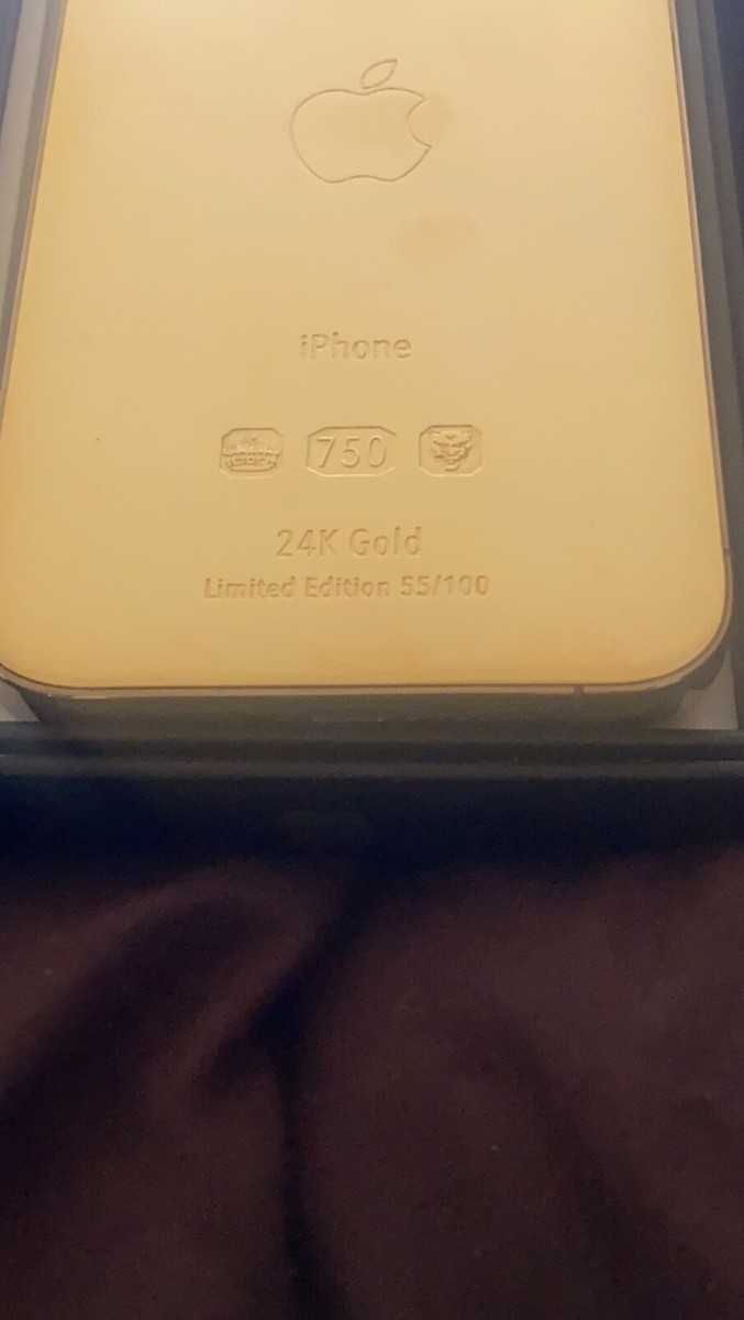 24K iPhone 13 Pro Max 1 TB Gold Plated Unlocked Brand New GSM CDMA