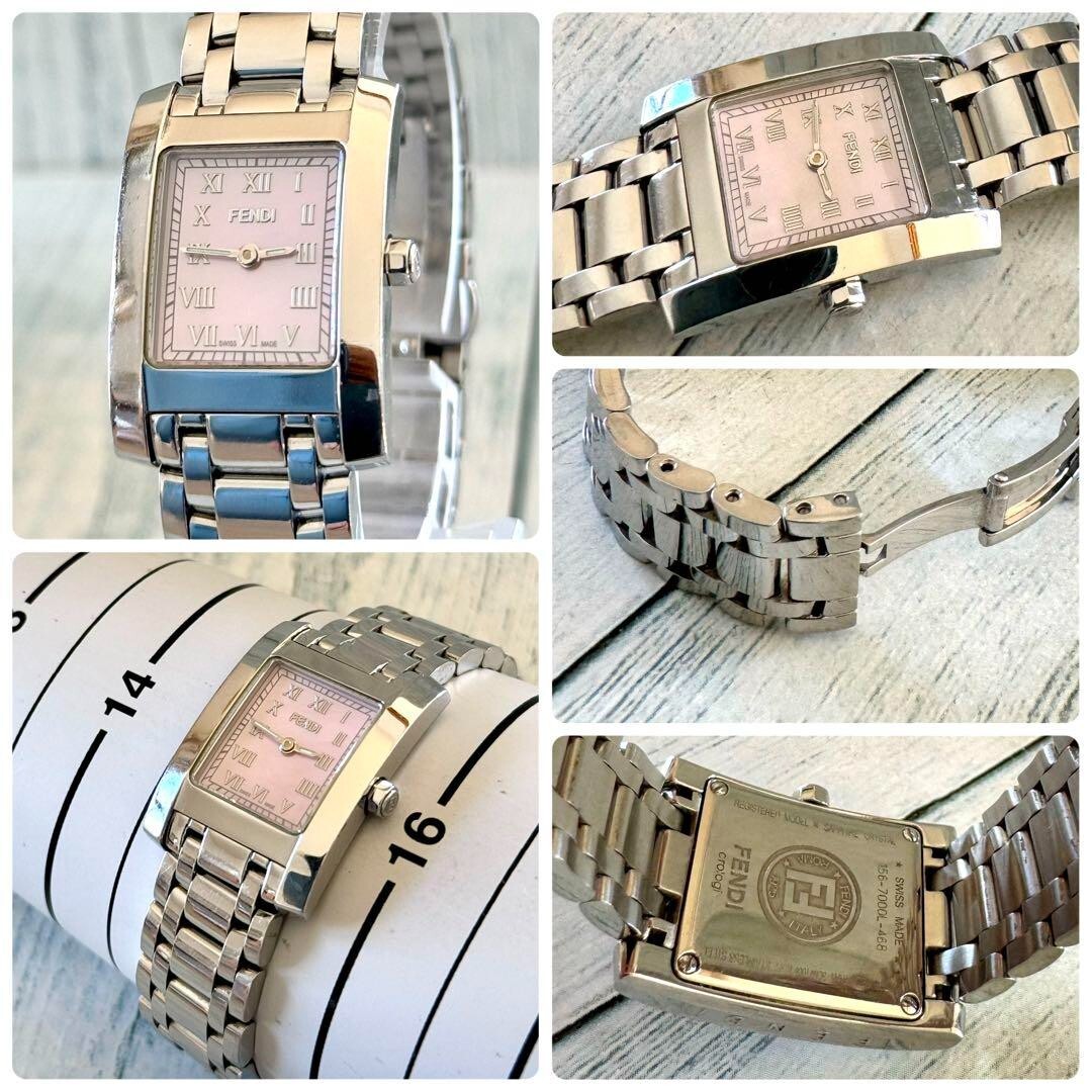 FENDI Watch 7000L Pink Shell Used From Japan Check description | eBay
