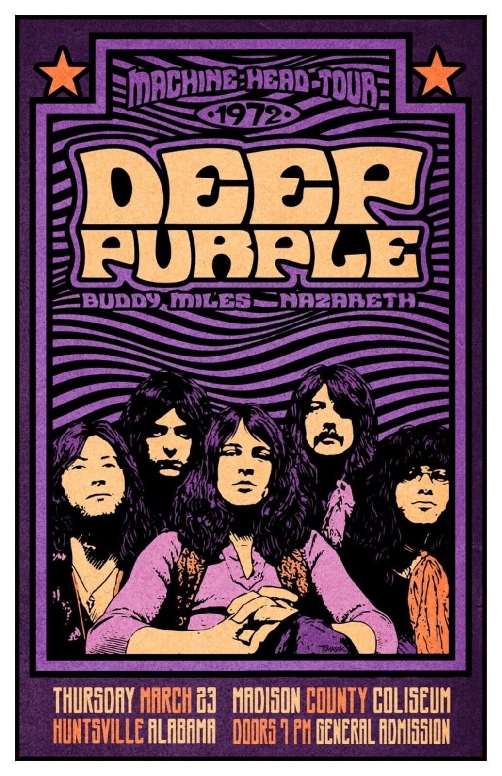 Deep Purple Poster | eBay