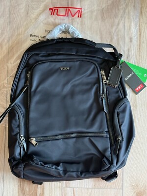 Tumi V1309 Womens Black Voyageur Celina Backpack Black & Gunmetal