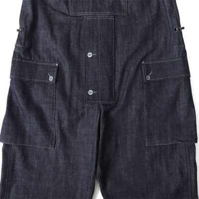 Brand New] Nigel Cabourn Livero Japan Denim Naval Dungarees