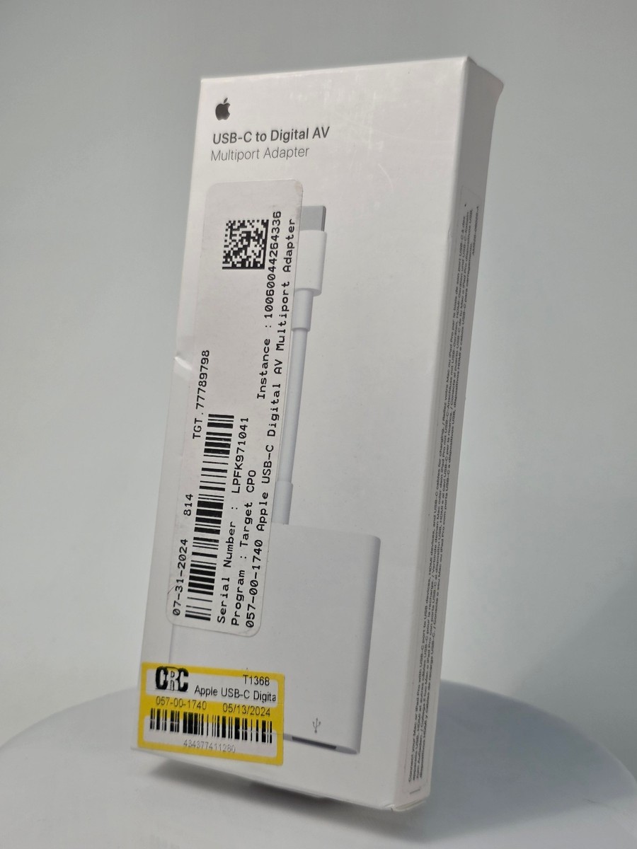 Apple USB-C Digital AV Multiport Adapter - Open-Box | eBay