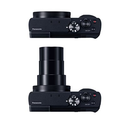 Panasonic Digital Camera Lumix DC-TZ90-K 30X 4K 20.3 MP Black