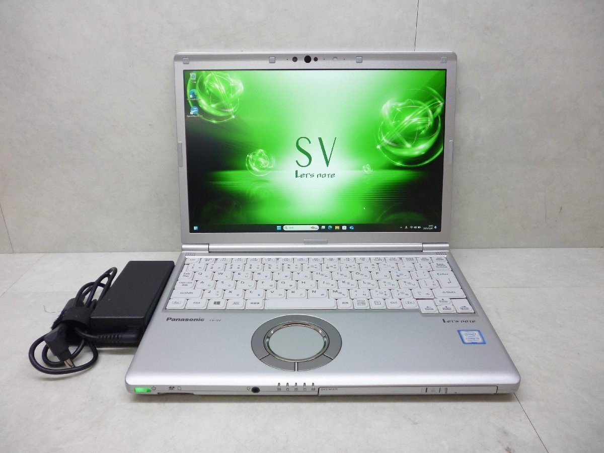 Panasonic Let's note CF-SV7 Intel Core i5 SSD 256GB RAM 16GB
