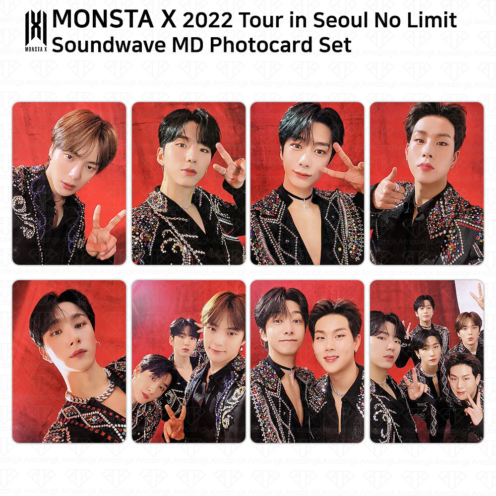 Monsta X 2022 Tour in Seoul No Limit Official MD Photocard KPOP K
