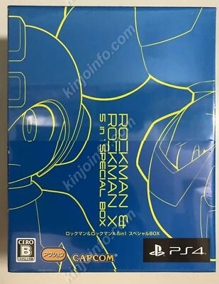 Nintendo Switch Rockman X 5 in 1 Special Limited Box Set New #201