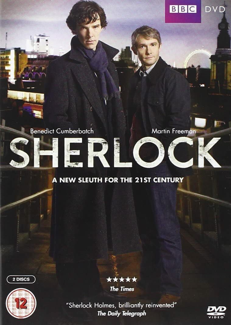 Sherlock Complete Season Series 1 TV Show DVD Set NEW BBC Benedict