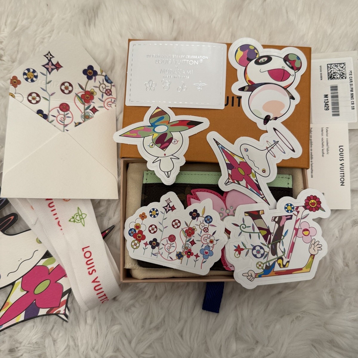 Louis Vuitton x Takashi Murakami Cherry Blossom Cardholder 2025